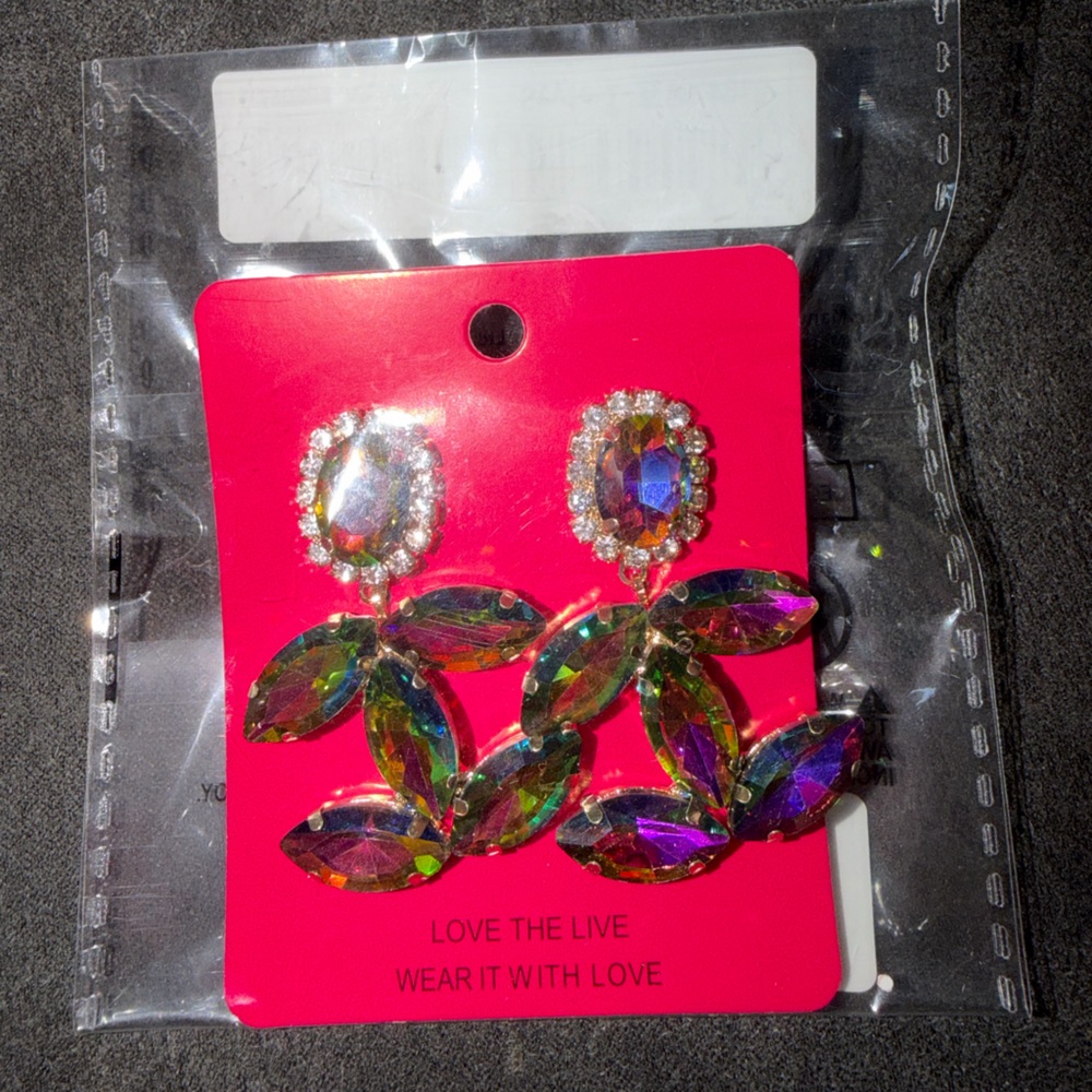 Colorful Gemstone Earrings